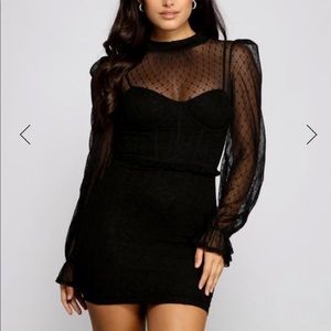 Windsor Vintage Lace Mini Dress